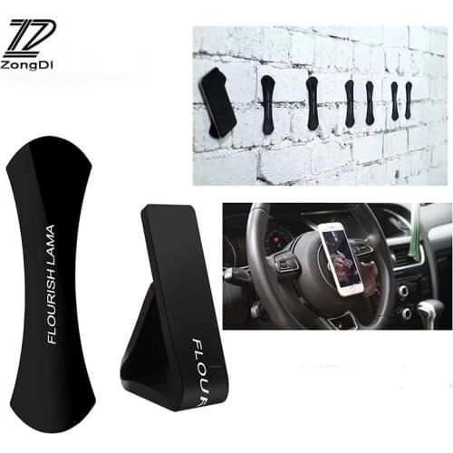 ZD Car Styling MultiFunction Phone Key Pad Holder Hook Sticker For Volvo S60 V70 XC90 Subaru Forester Peugeot 307 206 308 407