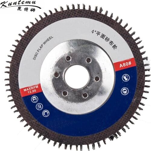 1PC Grit 80 Disc Flap Wheel 100mm Grinding Wheels Angle Grinder Sanding Disc