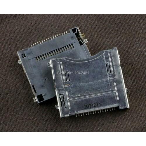 10pcs high quality original Replacement game Card Slot Socket For 2DS Repair Parts
