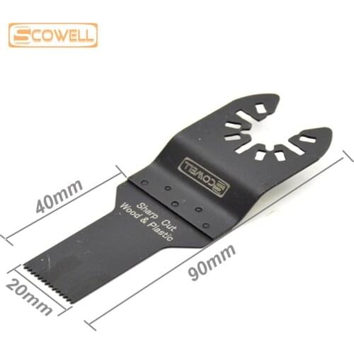 40% OFF 20mm Quick Release Oscillating Multi Tool Saw Blades for wood and plastic cutting for Power Multi tool machines