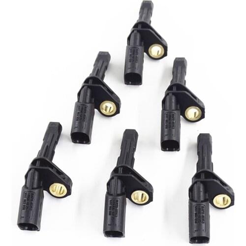 6 Pcs ABS Rear Left Wheel Speed Sensor WHT003859 WHT 003 859 for A3 S3 Jetta Golf Passat Superb Toledo 1KD927809 1KD 927 809