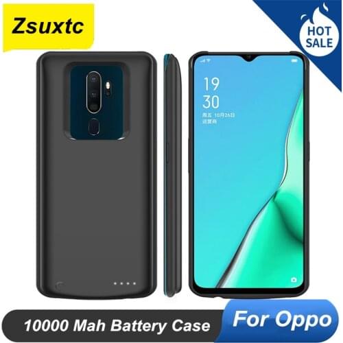 10000 Mah For OPPO A11 A11X A9 A9X Reno 4 Find X2 ACE 2Z 10X Z Reno 3 Reno 2 A92S K5 K3 Realme X2 Pro Battery Case Power Bank