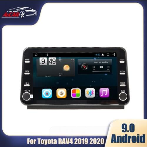 Max-PAD Android 9.0 Car DVD Player 4G PX6 For Toyota RAV4 2019 2020 GPS Navigation Auto Radio Stereo Multimedia player HeadUnit