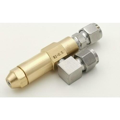 DELAVAN Siphon Waste Oil Burner Nozzle With 8mm Connector Boiler Combustion Fuel Injection Air atomizer full cone spray jet