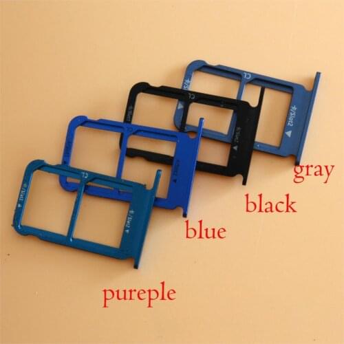 Nano SIM/ Micro SIM Card Tray Holder Micro SD TF Card Slot Holder Adapter for Honor 10