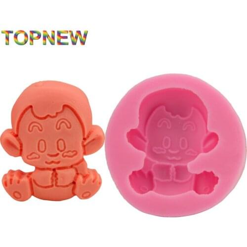Zodiac Monkey Design Shape Silicone Mold DIY Cake Baking Tools Candy Jelly Fondant Chocolate Mould 1879