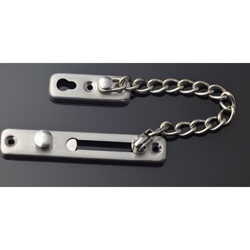 Stainless steel Door Bolts Anti-theft lock buckle holder Hinges With screw