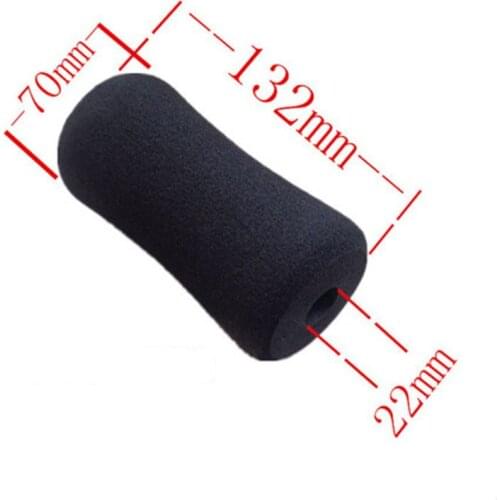 ID 22 OD 70mm*132MM Fitness Equipment Handle Grips Pipe Sponge Foam Rubber Tube Wrap2PCS