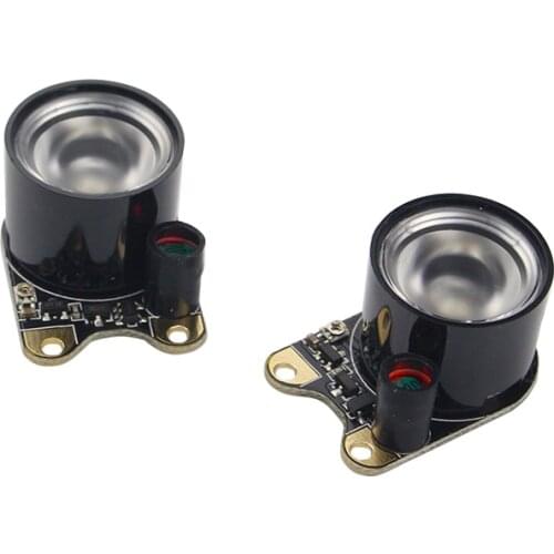 2 pcs 3V Raspberry Pi Infrared LED Light for Raspberry Pi 3 Zero W Night Vision Camera Fisheye Wide Angle Camera