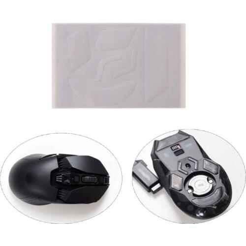 1 Set 0.6mm White Curve Edge Mouse Feet Mouse Skates For Logitech G903 Mouse