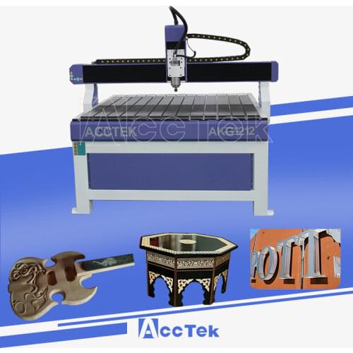 Jinan AccTek AKG1212 Small Router CNC Milling Machine For Small Furniture