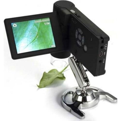 Maxgeek G500 500X 3inch LCD Magnifier Portable Handheld Digital Microscope 5 Languages USB/AV Output