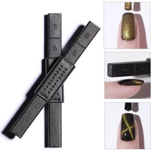 Multifunction Strong Magnetic Nail Stick 3D Cat Eye Effect Magnet for UV Painting Gel Nail Polish UV Lamp for Gel Varnish Nail