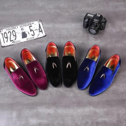 OLOMM extra large mens shoes summer new mens leather shoes Korean mens shoes mens casual shoes tide DD-75