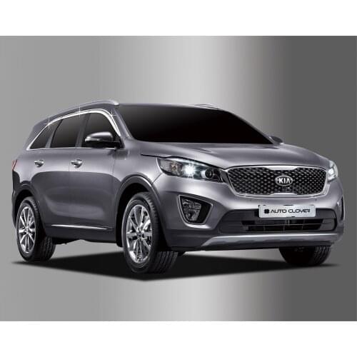 Applicable to Kia Sorento special car window weather protection platinum plating rain protection gear chrome rain eyebrows