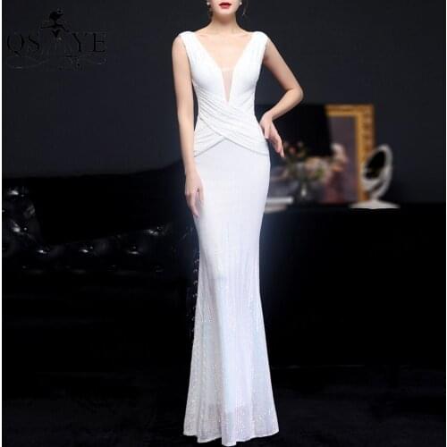 Свадебные платья без рукавов QSYYE China At AliExpress