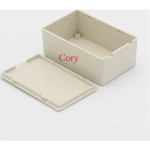 Junction Box Waterproof Cover Project Instrument Case Enclosure Box 70 X 45 X 30mm White/Black