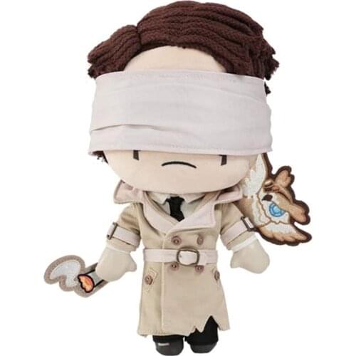 Identity V Cosplay Props Soft Plush Doll Seer Eli Clark Plushie Toy Change Suit Dress Up Clothing Xmas Party Gifts