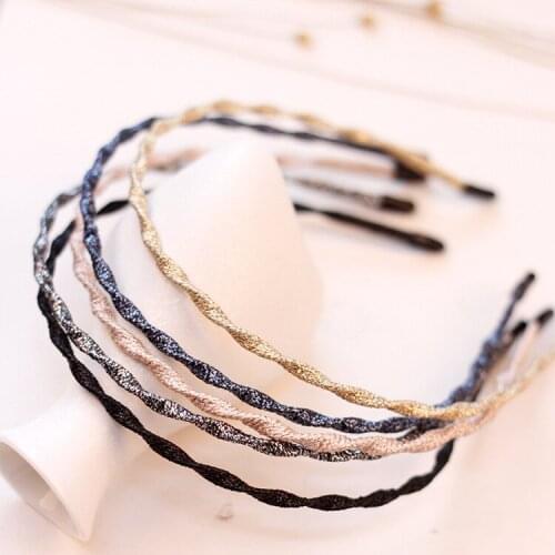 1PC Super Fine Cloth Wave Women Hair Bands lovely Girls Hair Accessories Fashion Head Wear