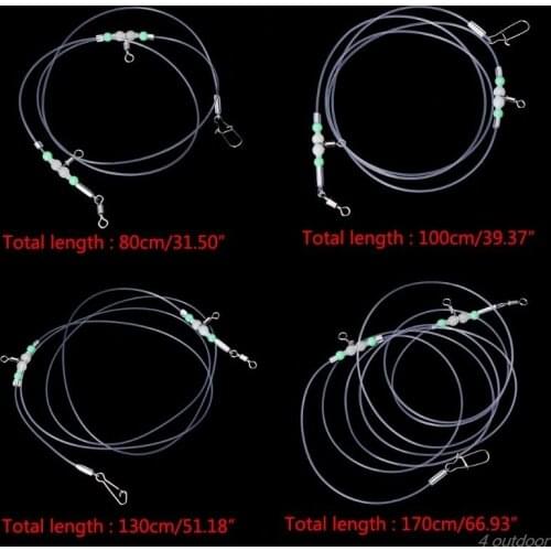 1 Group Fishing Tackle Line Swivels Night Luminous Beads Pins Rolling Connector Ju24 21 Dropshipping