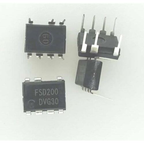 10pcs FSD200 200 DIP-7 7-pin management IC chip LCD Induction Cooker IC