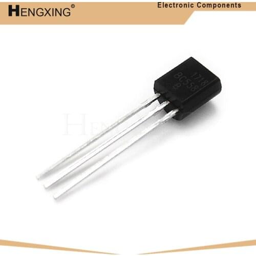 50piece BC558B BC558 558B TO-92 Free Shipping In Stock