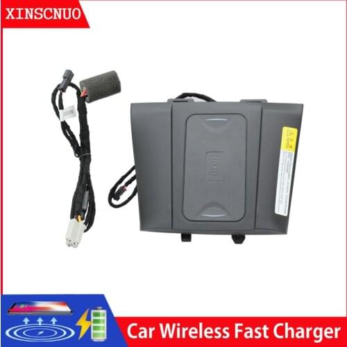 Car Accessories For Mazda CX-4 2016 2017 2018 wireless mobile charger QI wireless Fast charging phone Car Charging Pad