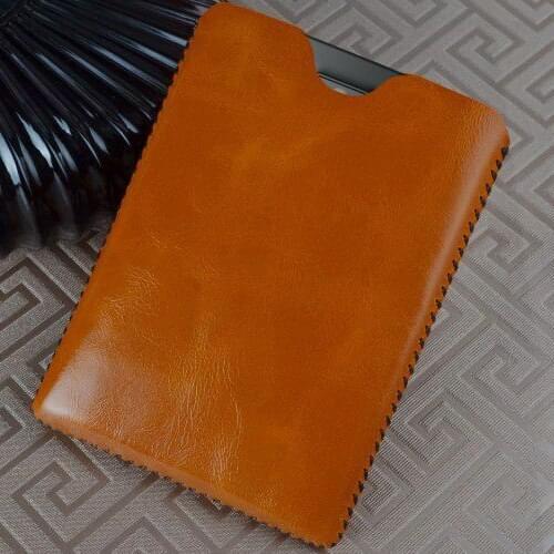 For BlackBerry Priv Straight Insert Real Genuine Cowhide Natural Leather Phone Cover Smart Case Pouch Bag For BlackBerry Priv