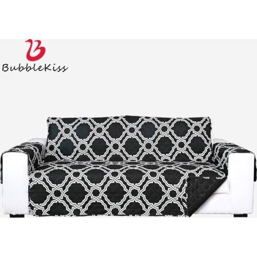 Bubble Kiss Tight Wrap All-Inclusive Sofa Cover Home Slip-Resistant Sofa Towel Four Seasons Universal Plaid Pattern Slipcovers