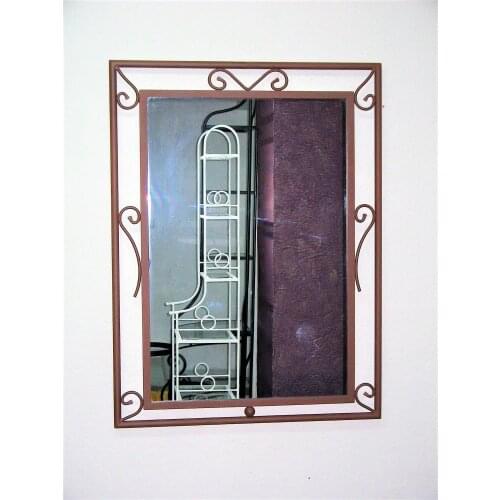 Modern wrought irons Decorative mirrors that dangles ins crafts wall decor living room forging craft