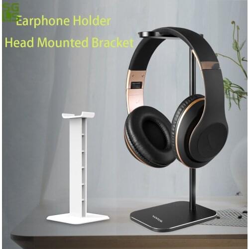 Earphone Holder Hook Head Mounted Bracket Earbuds Stand bracket headset rack display shelf headphone Holder For Most Headphone
