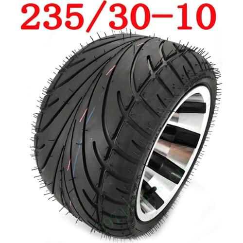 GOKART KARTING ATV UTV Buggy 235/30-10 Go Kart Karting Motorcycle Wheel Rim with Tubeless Tire Tyre