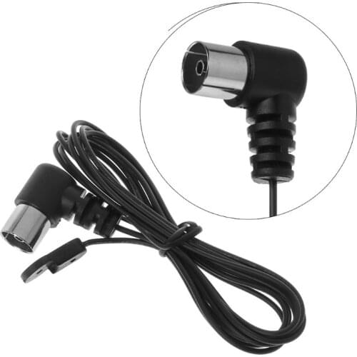 FM Radio Antenna F Adapter 75ohm Unbal Female Connector Plug Cable Wire for Yamaha JVC Sony Sherwood Pioneer Oenon Panasonic Onk