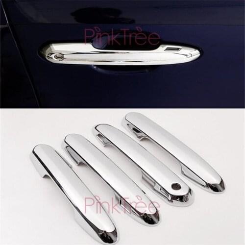For Toyota RAV4 2019 XA50 Chrome Door Handle Cover Car Tuning Styling Accessories