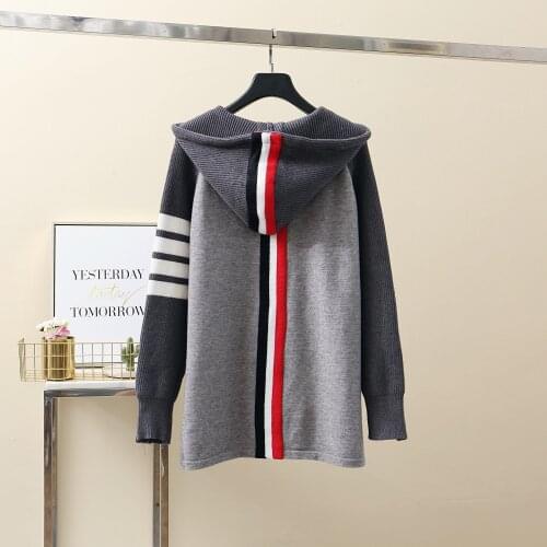 Cardigan Women Sweater Tops Korean Fashion Y2k Sweaters Long Sleeve Clothing Knitted 2021 New Fall Kawaii Hoodies Clothes Loose