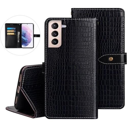 Leather Case For Samsung Galaxy S21+ Coque TPU Silicone Case Flip Cover Skin Wallet For Samsung S21 Plus Fundas Etui Bags