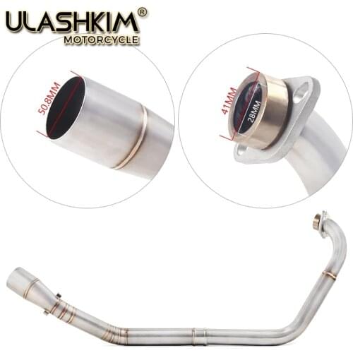 Motorcycle Full Exhaust Escape System Modifed Pipe Slip On For Yamaha YZF-R15 R125 MT125 MT-15 MT 15 125 2008-2017 Exhaust
