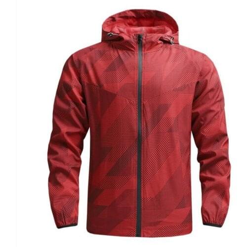 Mens Jacket Youth Man Streetwear Sport Outwear Bomber Windbreaker Men Hooded Trench Pilot Windproof Coats Thin Size S-5XL