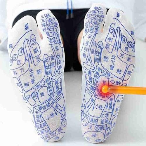 Acupressure Socks Foot Point Socks Physiotherapy Massage Relieve Tired Socks For Unisex Foot Point Socks Acupressure Socks