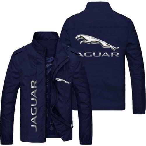 2021 New Fashion Men Jackets Jaguar Car Logo Print Women Jacket Outdoor Off-Road Windbreaker Coats Men Motorcycle Racer Jacket