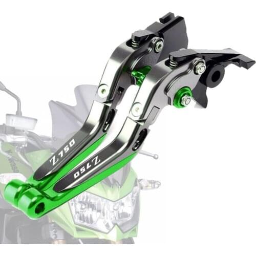 New For Kawasaki Z750 Z 750 2007 2008 2009 2010 2011 2012 high quality CNC Extendable Foldable Motorcycle Brake Clutch Levers