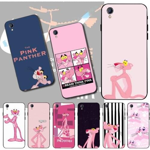 PENGHUWAN lovely Pink Panther Luxury Unique Design Phone Cover For Vivo Y91c Y17 Y51 Y67 Y55 Y93 Y81S Y19 Y7S Case
