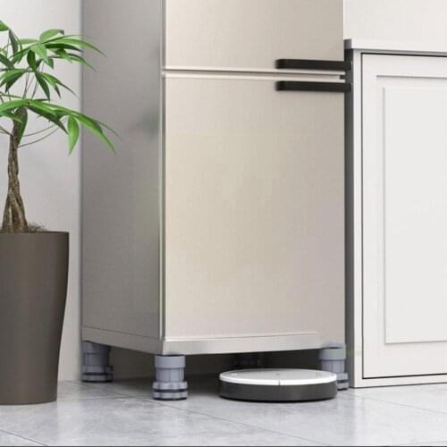Washing Machine Foot Pad Base Support Rack Rubber Adjustable To Cushion Furniture Refrigerator Increase Bracket W6V1