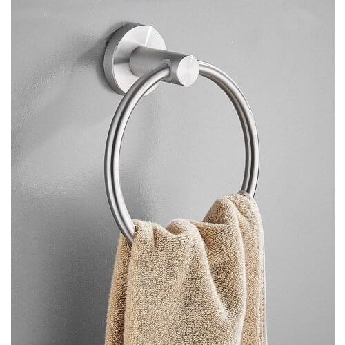 Towel-Ring Bathroom Toilet by 304 Stainless Steel Brushed