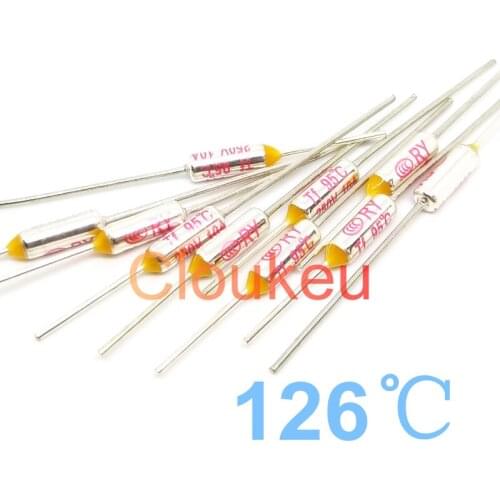 RY Tf 126C 250V10A Metal temperature fuse 126 Centigrade