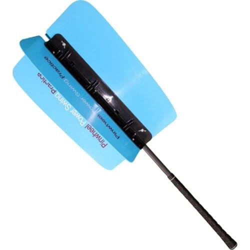 Pro Golf Swing Power Fan Pinwheel Trainer Training Warm-up Resistance Practice Aid Grip Guide Trainer for Golfer Beginner