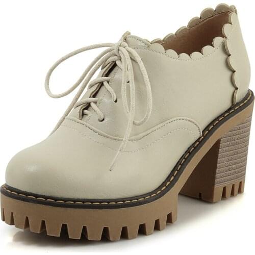 Early spring in 2019 new product high fashion with thick with waterproof table size 43 yards 33 - with single woman shoes