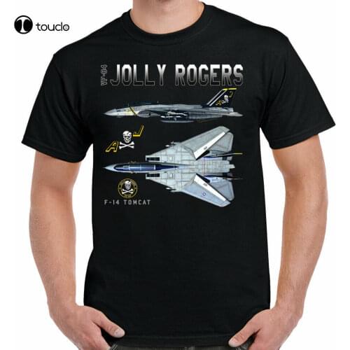 Jolly Rogers Vf-84 F-14 Schematic Style Shirt