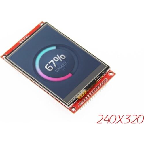 3.2 inch SPI LCD module 240*320 TFT module ILI9341 takes up at least 4 IO