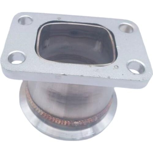 3" T3 Car Turbo Inlet To 3" V Band Flange Adapter for Turbo Turbocharger